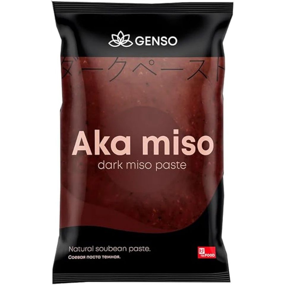 Паста соевая "Aka miso" темная Genzo, Китай 1 кг — купить с доставкой в Петропавловске