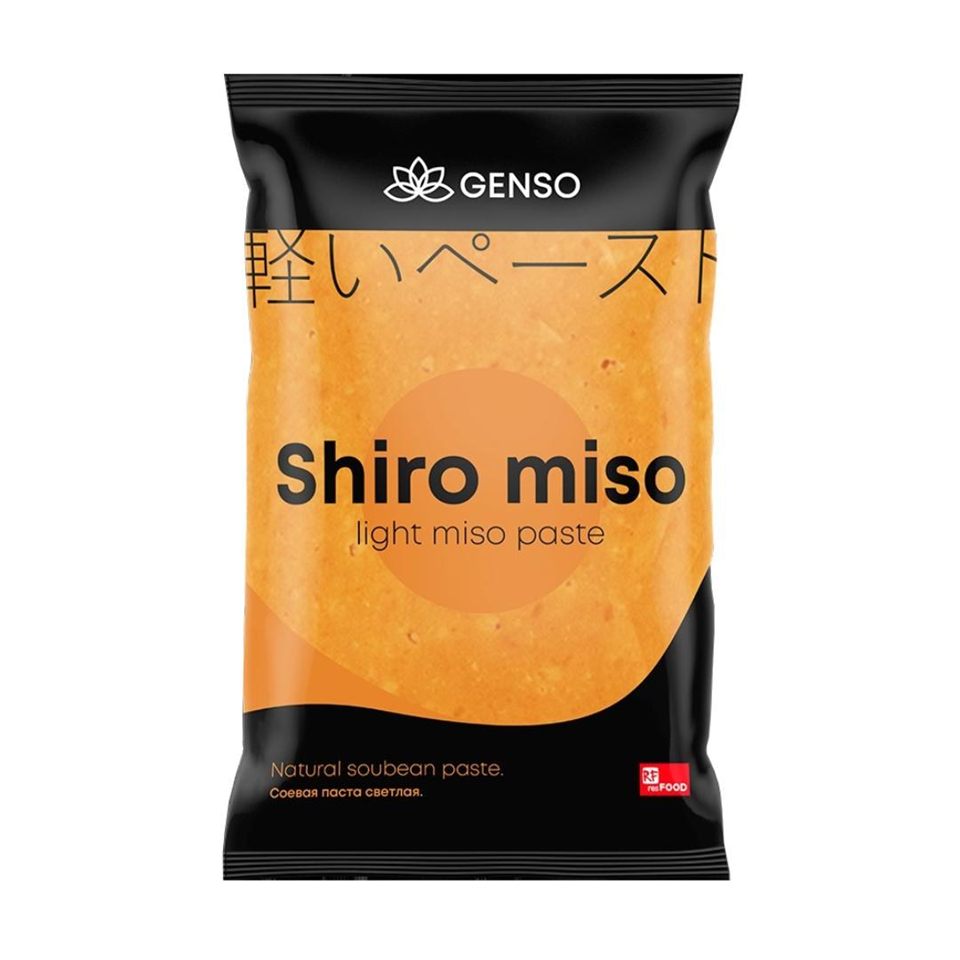 Паста соевая "Shiro Miso" светлая Genzo, Китай 1 кг — купить с доставкой в Петропавловске