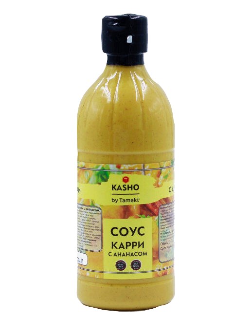 Соус Карри с ананасом Tamaki 1уп/0,47 л/6уп/кор — купить с доставкой в Петропавловске