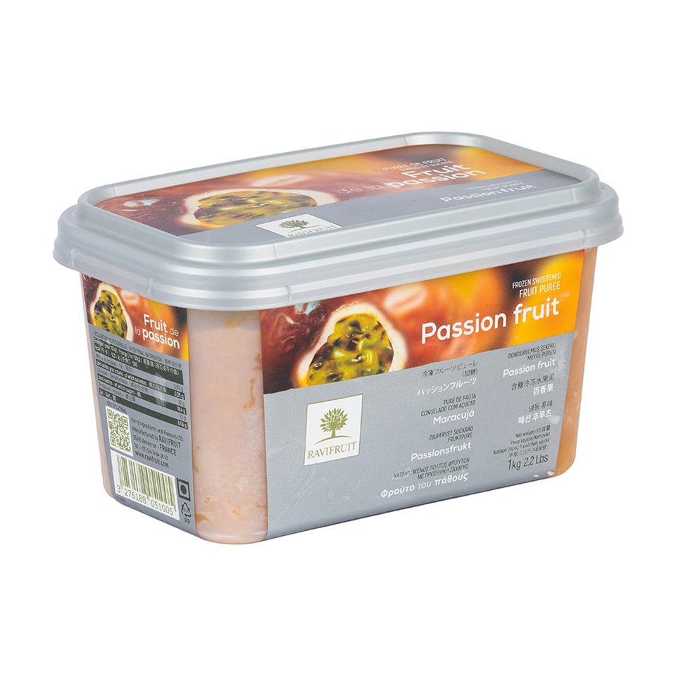 ПЮРЕ из маракуйи с/м 10% сахара 1 кг, RAVIFRUIT, ФРАНЦИЯ — купить с доставкой в Петропавловске