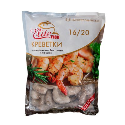 Креветки с/м, б/г 16/20 (эконом) — купить с доставкой в Петропавловске
