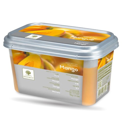 Пюре манго 10% сахара 1 кг RAVIFRUIT — купить с доставкой в Петропавловске