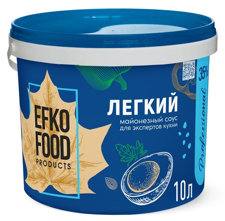 Соус майонезный EFKO FOOD Classic 40% 10 л — купить с доставкой в Петропавловске