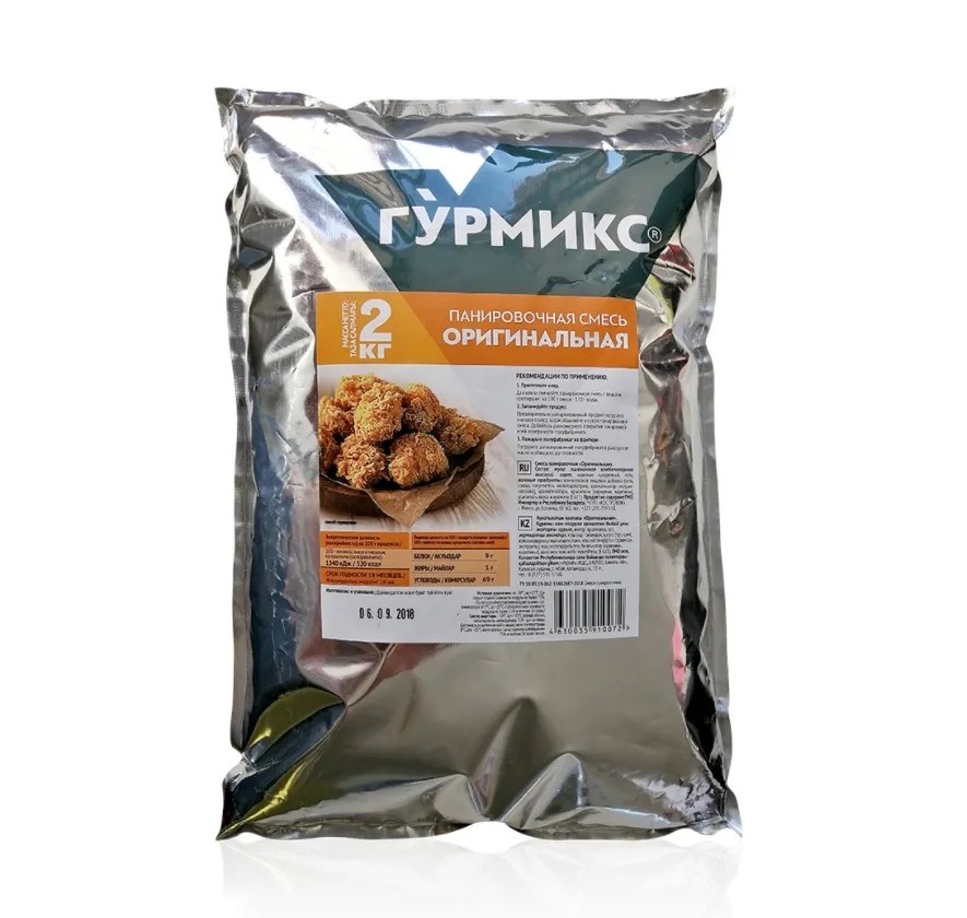 Панировочная смесь Оригинальная, Гурмикс, 2 кг — купить с доставкой в Петропавловске
