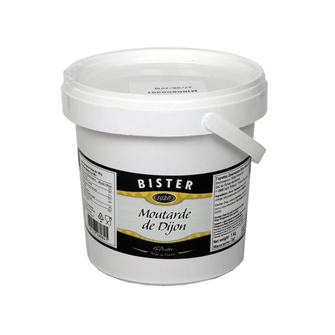 Горчица Дижонская "Bister" пл/б 1 кг. 6 шт/кор — купить с доставкой в Петропавловске